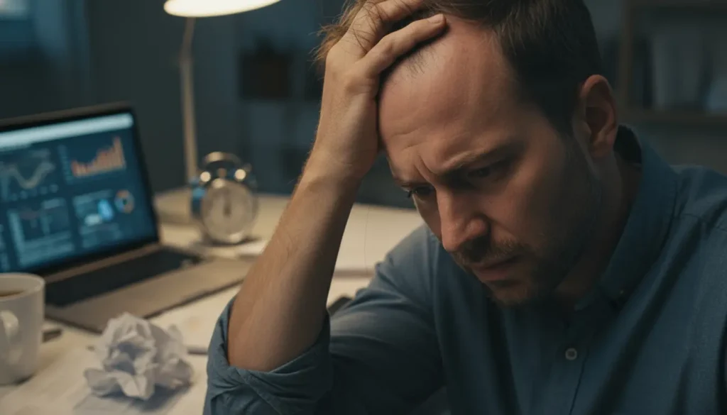 el estrés puede causar calvicie