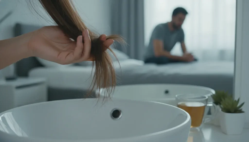 qué hacer ante la caída del cabello por estrés