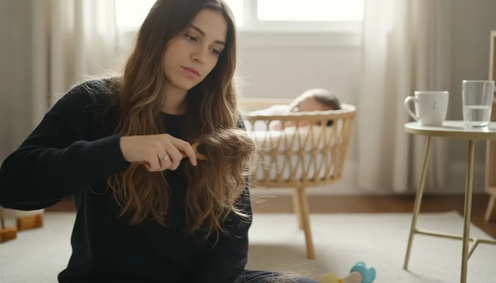 cuánta caída del cabello es normal después del embarazo