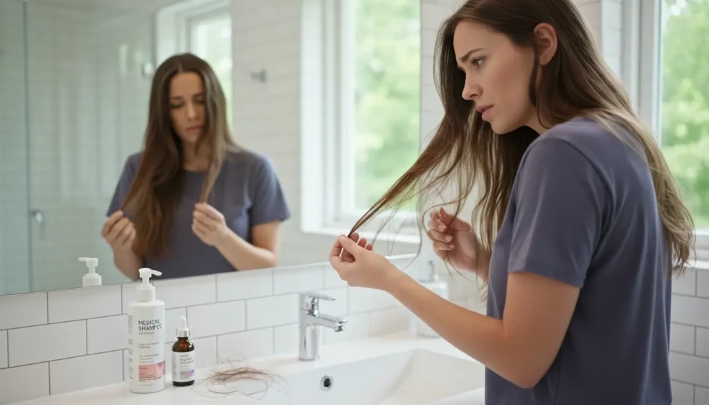 cuánto dura la caída del cabello hormonal