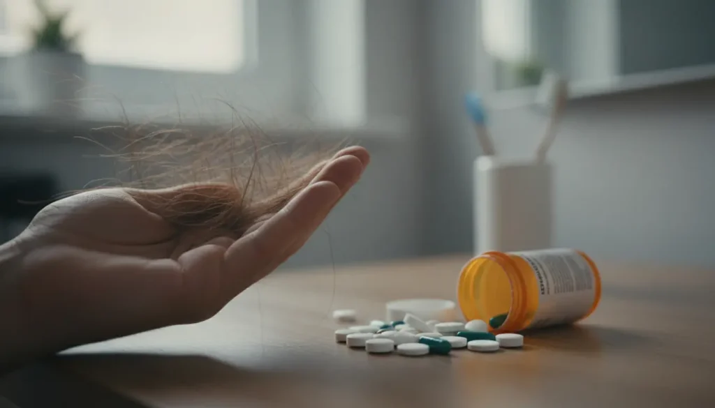 qué medicamentos pueden causar caída del cabello