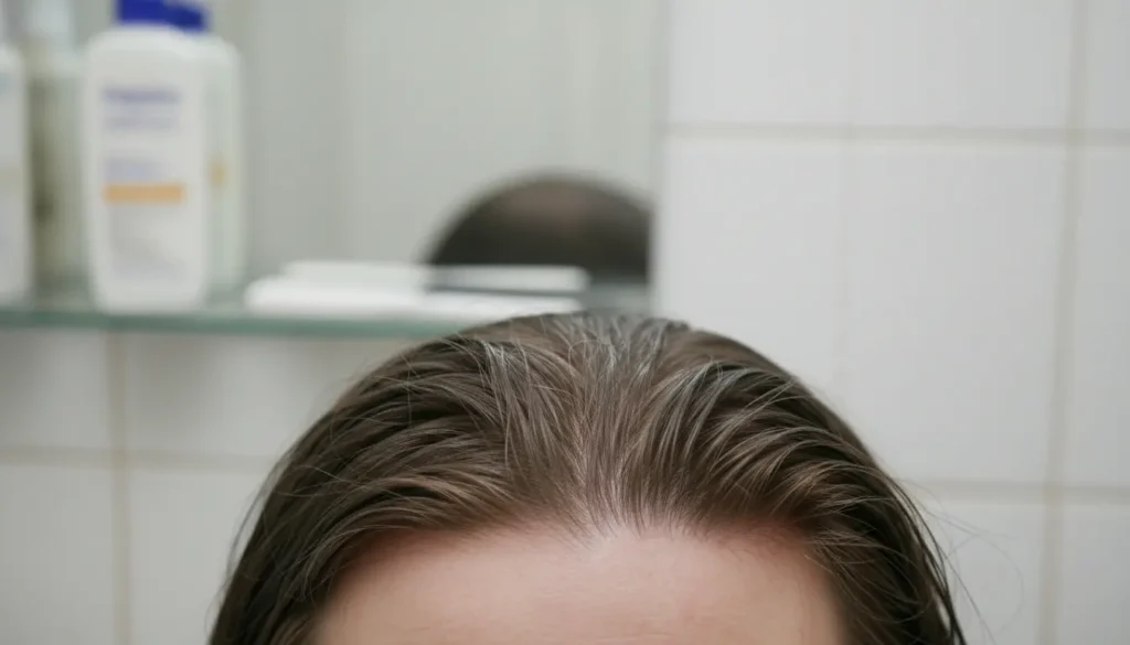el cabello graso puede causar caída del cabello
