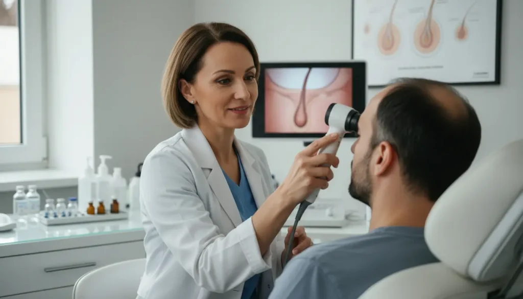 qué puede hacer un dermatólogo contra la caída del cabello